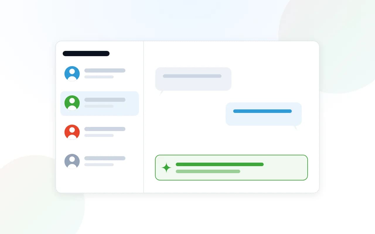 Illustrazione del progetto: Inbox WhatsApp con assistente AI