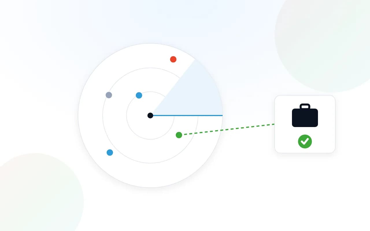 Illustrazione del progetto: JobRadar B2B
