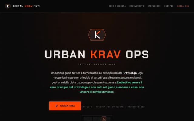 Screenshot di Urban Krav Ops